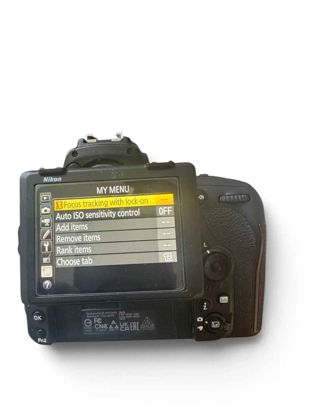 Nikon D850 DSLR Camera Body in Black